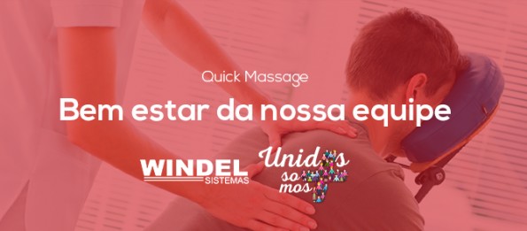 Windel Sistemas e Lya Massoterapia unidos pelo bem estar da equipe